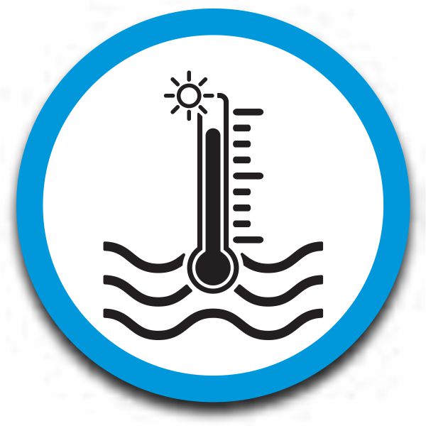 Can withstand Hot Water upto 82°C icon